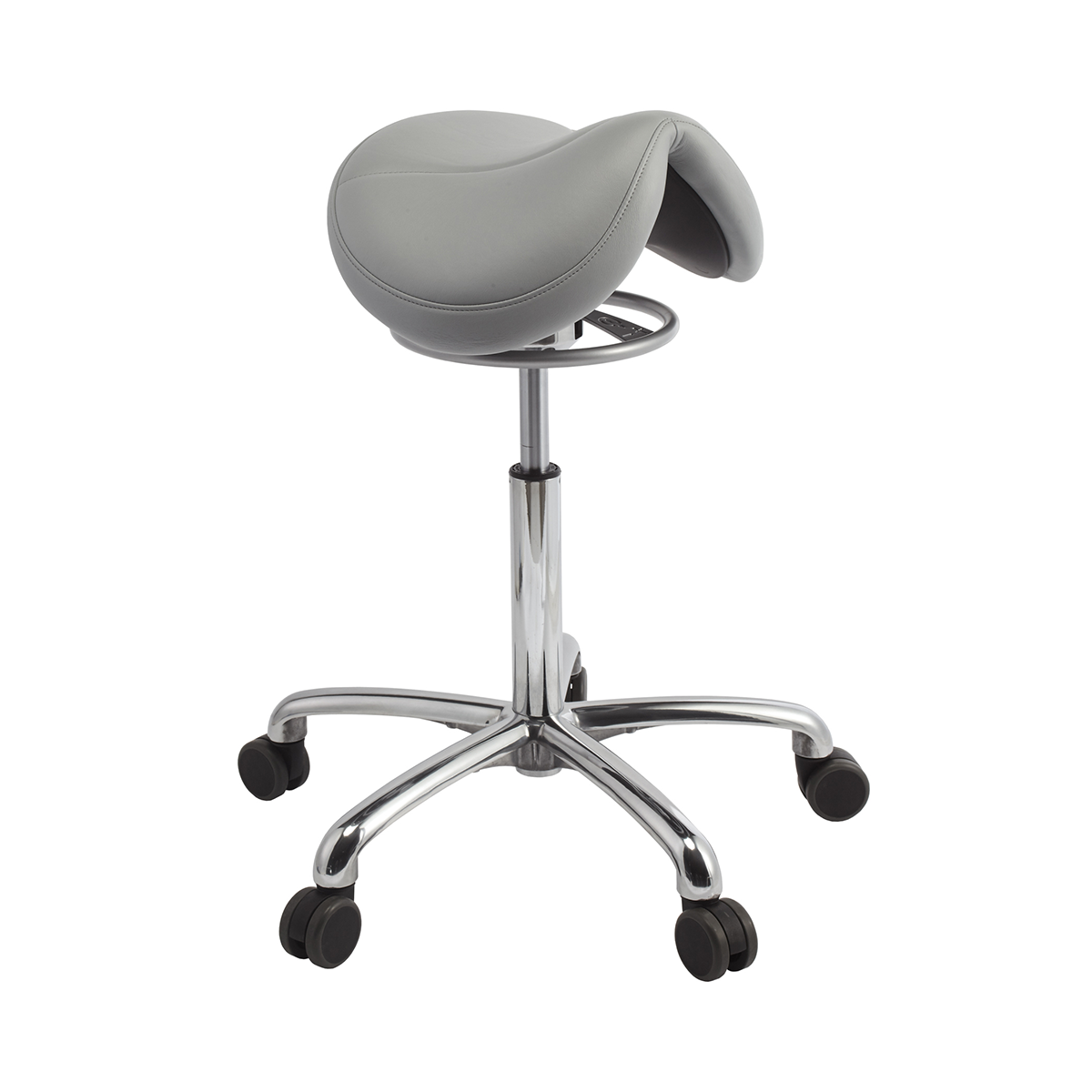 Millennium Backrest Laboratory Stool With Glides