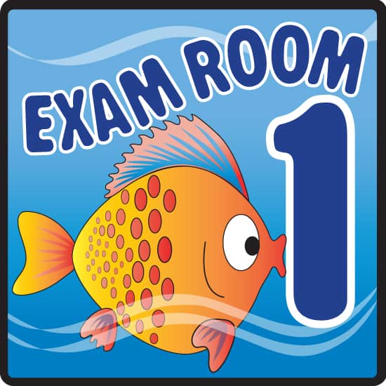 Pediatric Ocean Exam Room 1 Sign - $23.00 – Kemper Medical