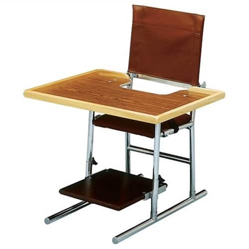Model 154 - Adjustable Chair (Optional Tray Shown)