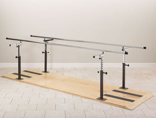 Physical Therapy Platform Mounted Parallel Bars