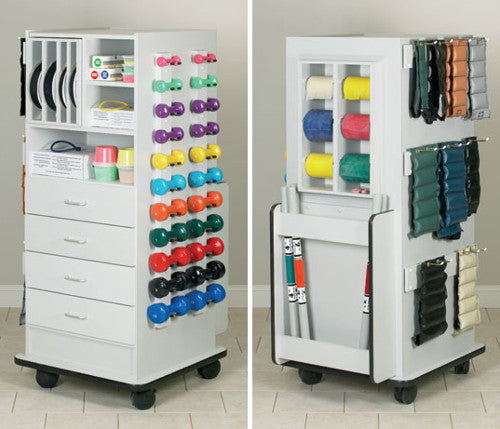 Zues SuperRac Physical Therapy Equipment Rack