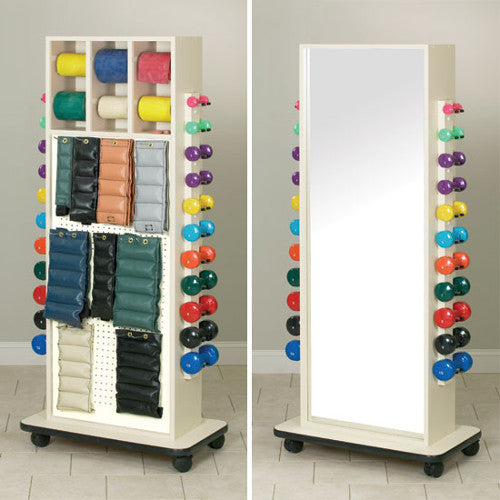 Physical Therapy Mirror Rack