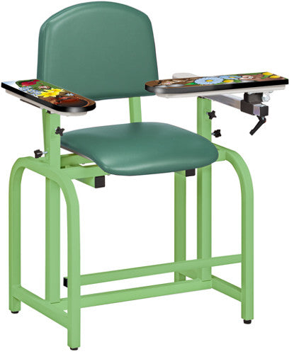 Pediatric Series - Spring Garden Blood Drawing Chair