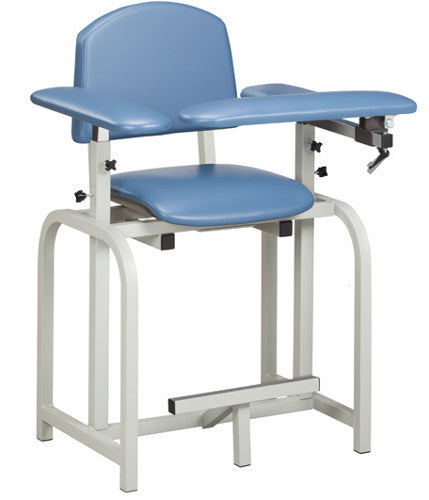 Lab X Series Extra Tall Blood Draw Chair with Padded Arms
