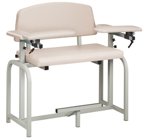 Lab X Series Extra Tall & Wide Blood Draw Chair w/ Padded Arms