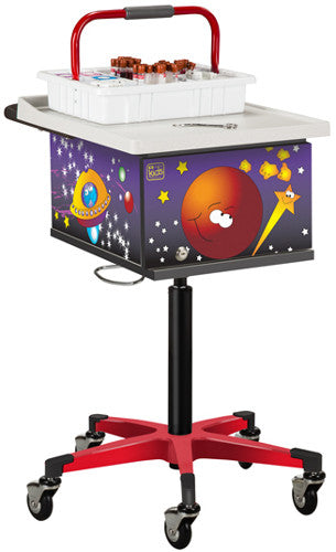 Pediatric Space Place Phlebotomy Cart