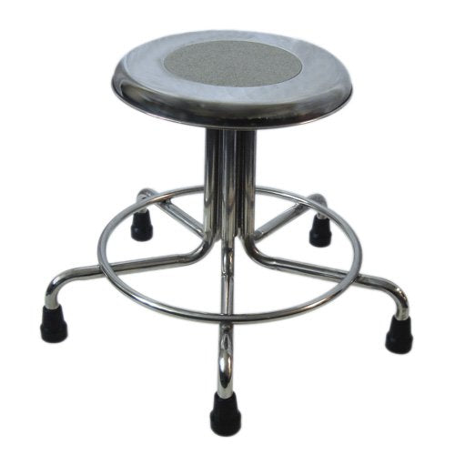 MRI Non-Magnetic Adjustable Height Doctor Stool, 21" to 27"