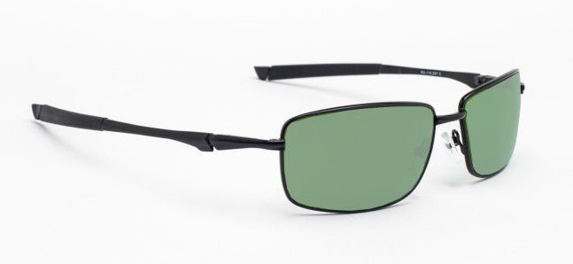 Model 116 Glassworking Safety Glasses - Light Green Filter - Black