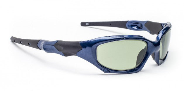 Model 1205 Glassworking Safety Glasses - Light Green Filter - Blue