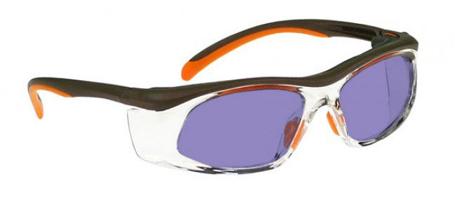 Model 206 Glassworking Safety Glasses - Phillips 202 ACE - Orange Brown