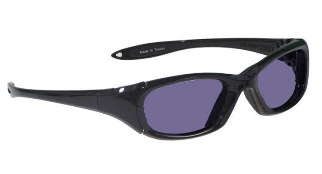 Model MX30 Glassworking Safety Glasses - Polycarbonate Sodium Flare - Black